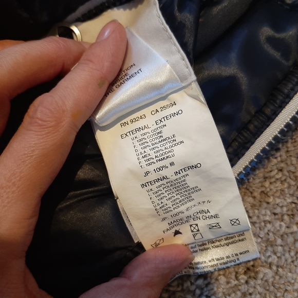 DIESEL Double-sided Jean/ Puffer Vest - Picture 8 of 11